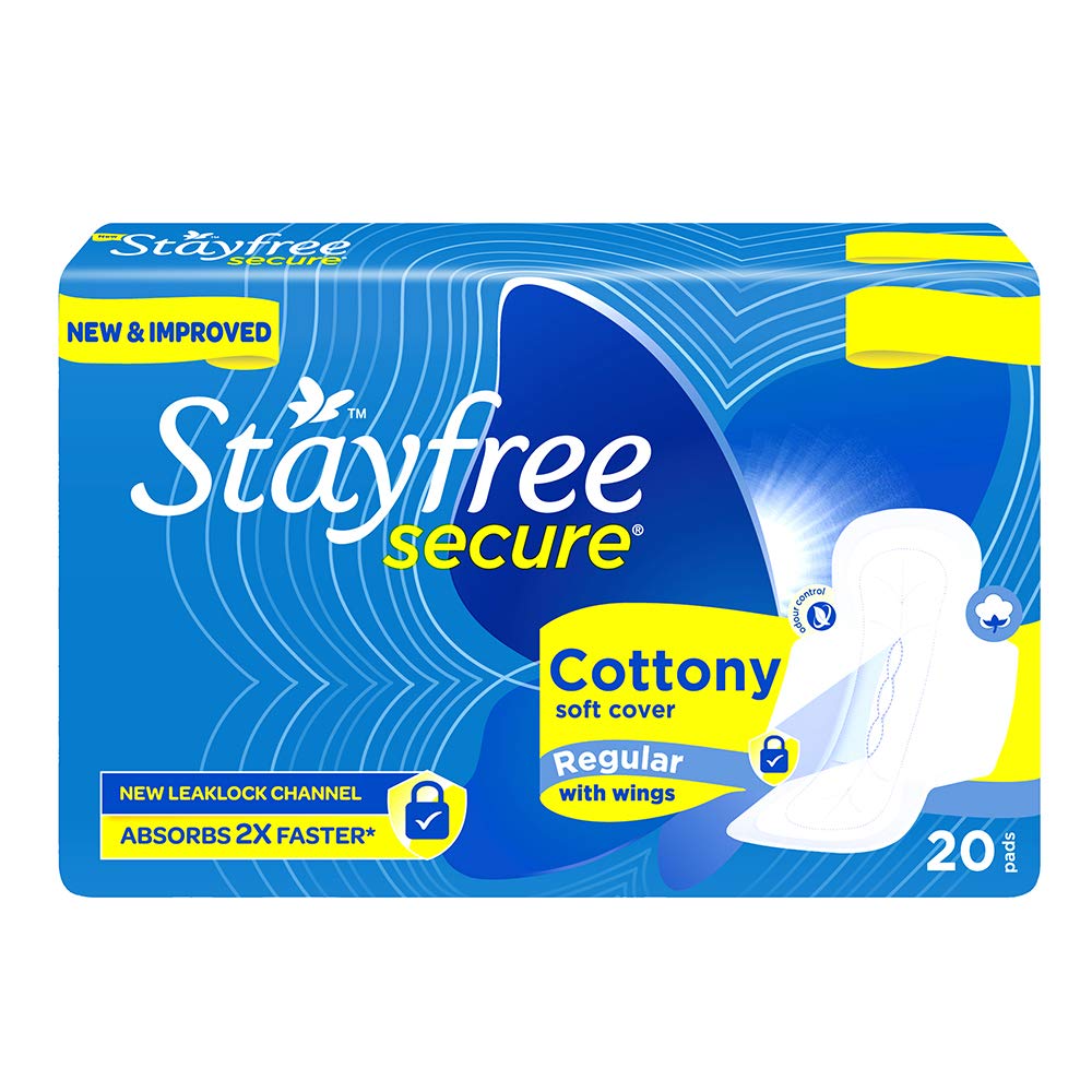 STAYFREE SECURE COTTONY REGULAR 20N             